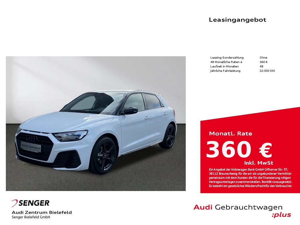 A1 Sportback S line 30 TFSI Infotainment-Paket 