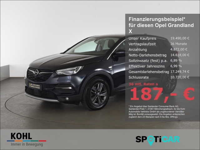 Opel Grandland X 1.2 120 Jahre Turbo Automatik