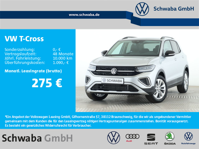 T-Cross Life 1.0 l TSI *DSG*MATRIX*LED*AHK*ACC*