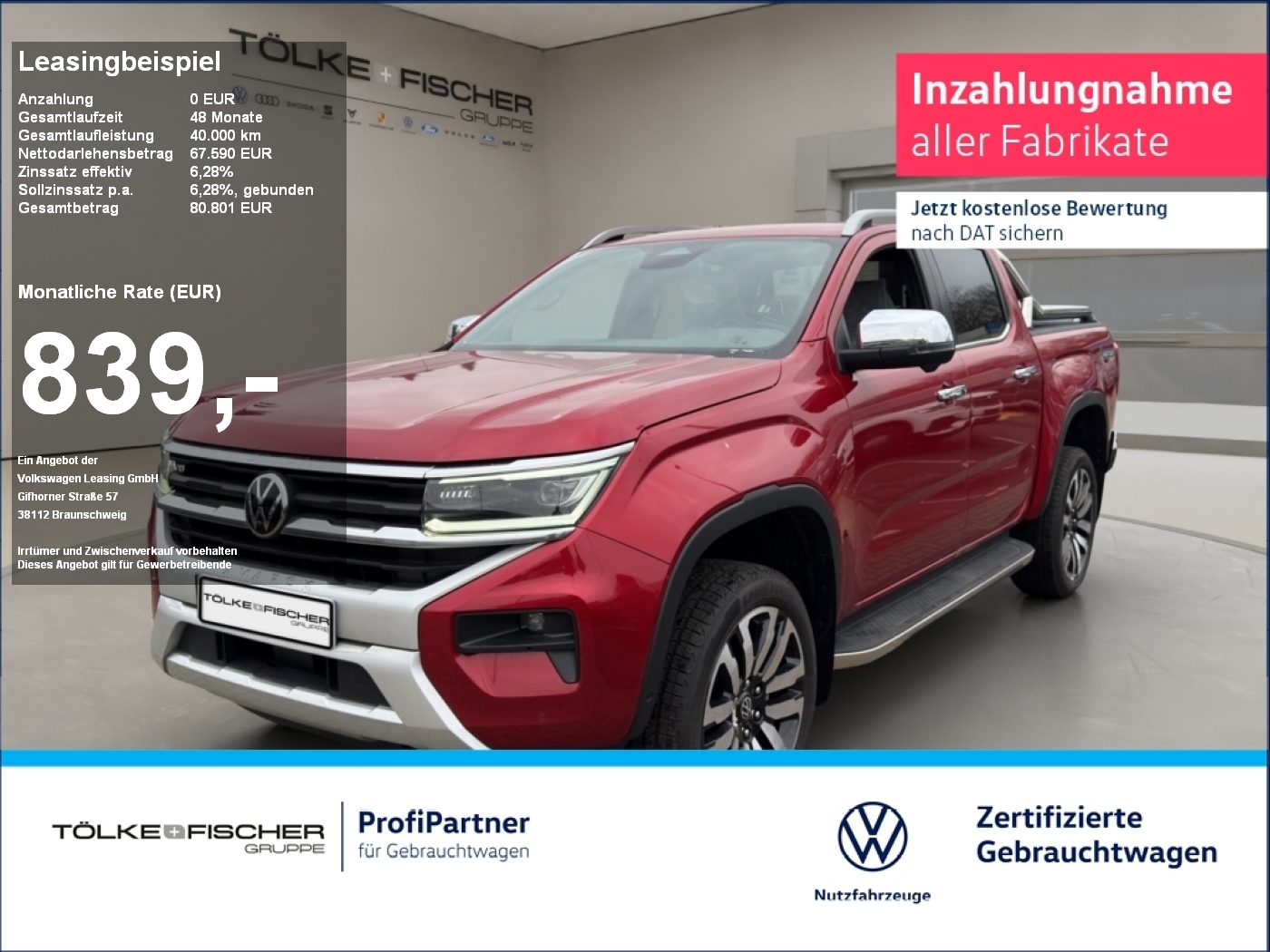 Amarok Aventura DC 3.0 TDI 4M Soundsystem AHK
