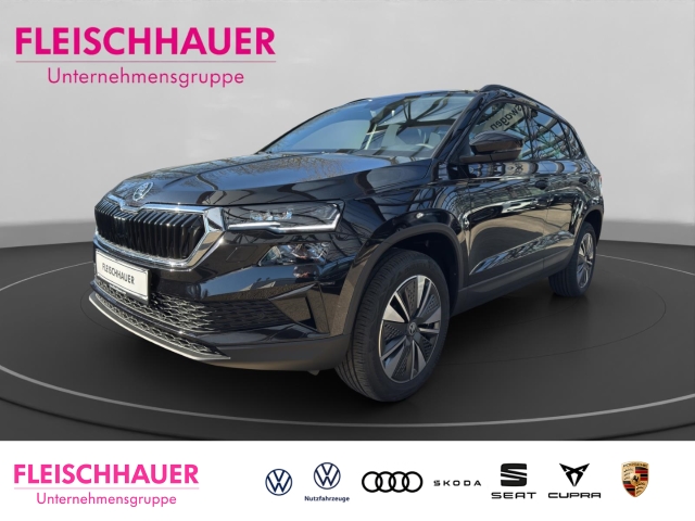 Karoq Tour 1,5 TSI 110 kW DSG AHK Navi Digitales Cockpit LED ACC Mehrzonenklima