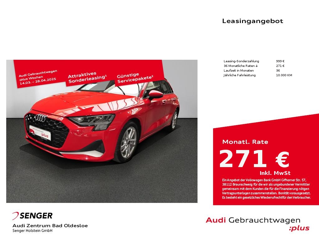 Audi A3 Sportback 30 TFSI