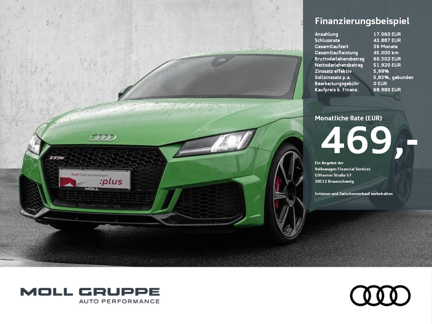 TT RS Coupé quattro S tronic NAVI LEDER LED PDC