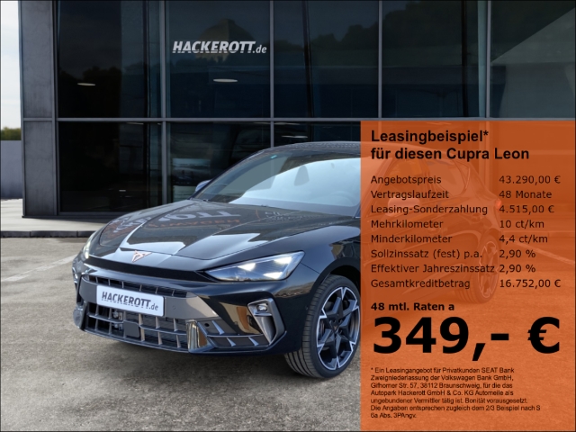 CUPRA Leon 1.5 e-HYBRID
