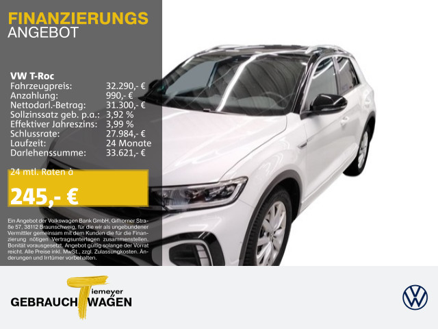 T-Roc 1.5 TSI DSG R-LINE LM19 PANO AHK KAMERA