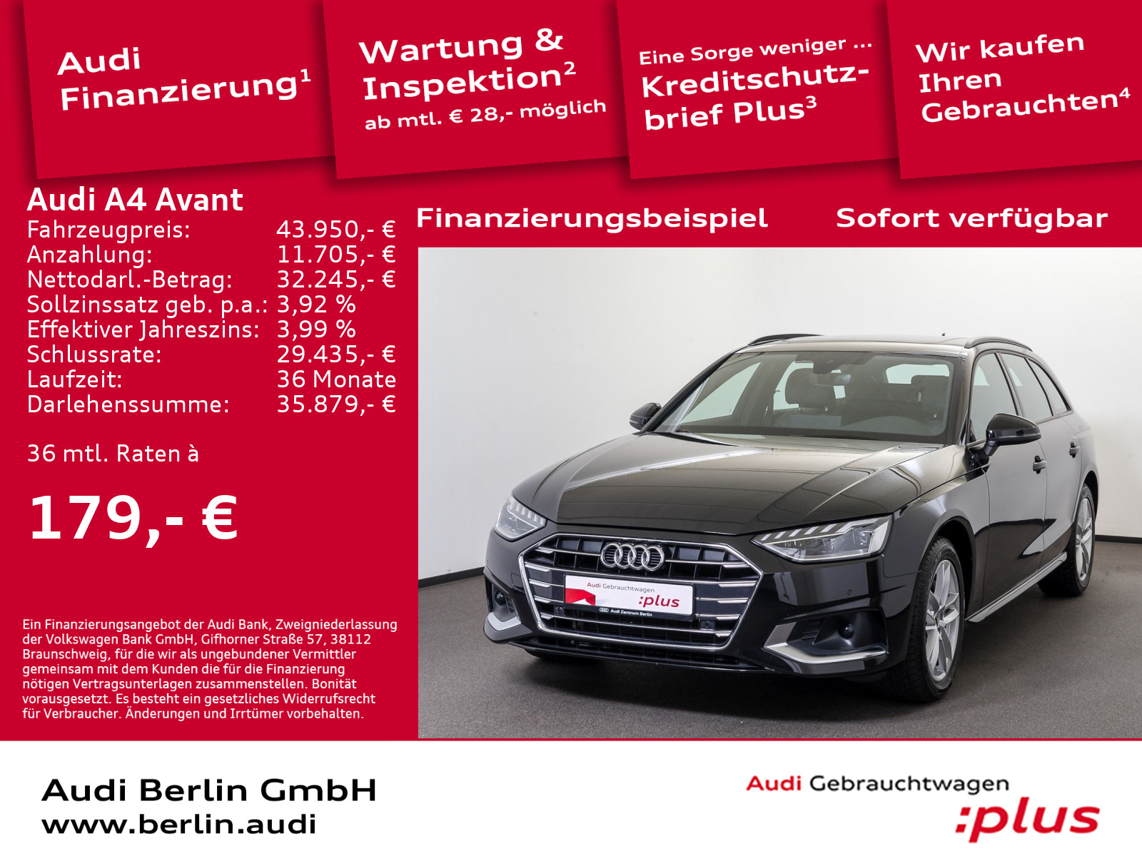 A4 Avant Advanced 40 TDI S tr. PANO NAVI VIRTUAL