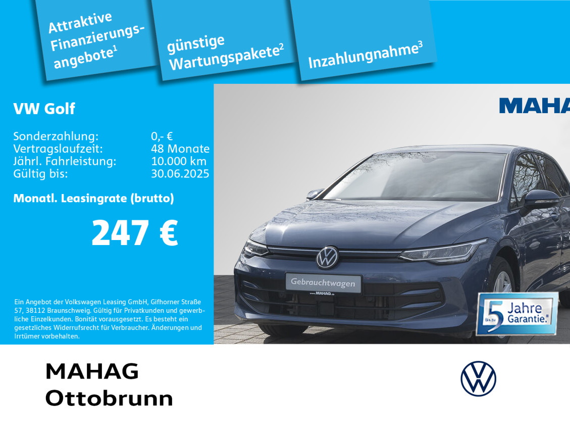 Volkswagen Golf 1.5 TSI VIII LIFE NEWMODEL