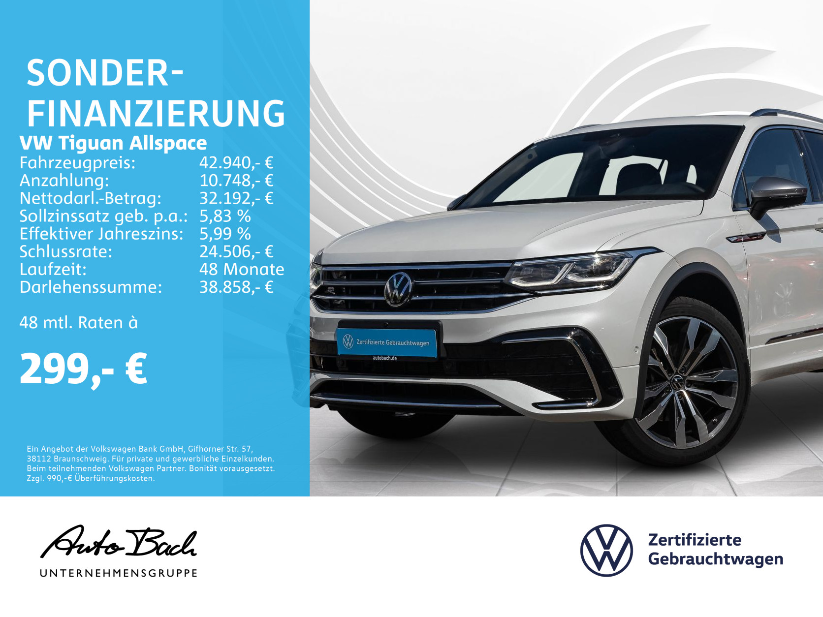 Volkswagen Tiguan 2.0 TSI Allspace R-Line
