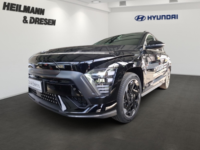 KONA Elektro N-Line 65,4 kWh/Navi/LED/elektr. Heckklappe/Sitz/Lenkradheizung/Wärmepumpe/ACC/PDC