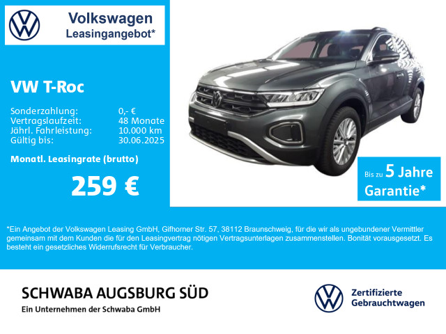 T-ROC Life 1.5 TSI *AHK*VIRTUAL*NAVI*LED*16