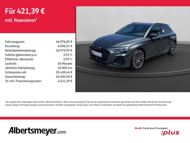 A3 Sportback 35 TDI S-LINE+MATRIX+NAVI+AHK