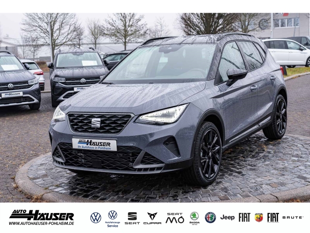 Arona FR Black Edition 1.0 TSI DSG SOFORT AHKV NAVI KAMERA PARK ACC LED SITZHZG FAP XL FULL-LINK