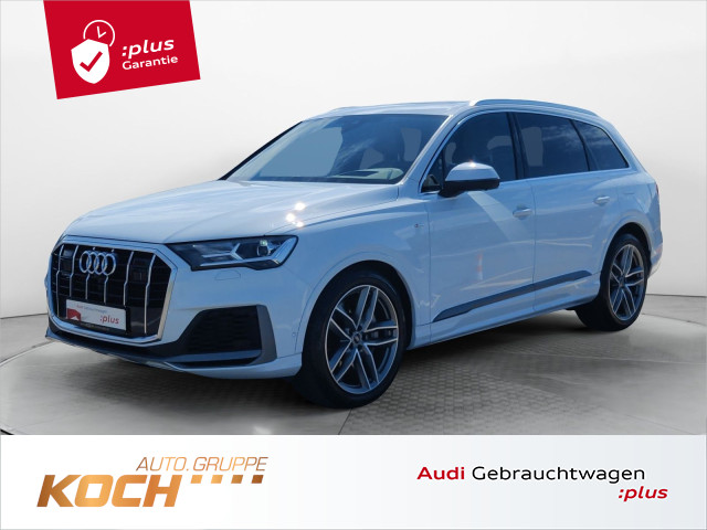 Q7 55 TFSI e q. S-Tronic S-Line, LED, AHK, Pano, HUD, B&O, Luft, ACC, 360°