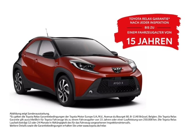 Aygo X 1,0-l-VVT-i, 5-Türer, Teamplayer*RFK*CARPLAY*