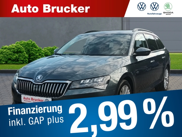 Skoda Superb 2.0 TDI Combi Sprachsteuerung Berganfahrassistent