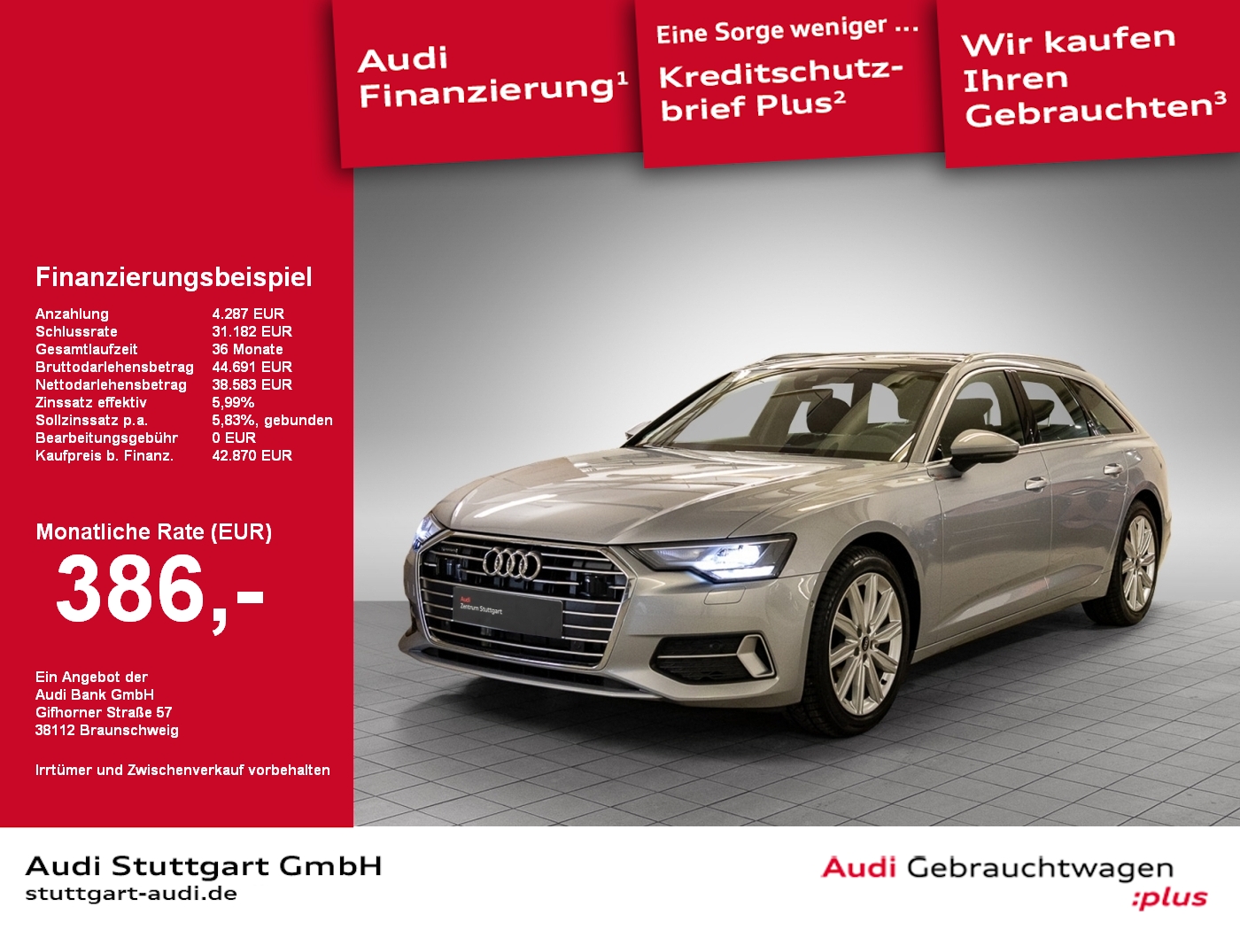 Audi A6 Avant sport 40 TDI quattro