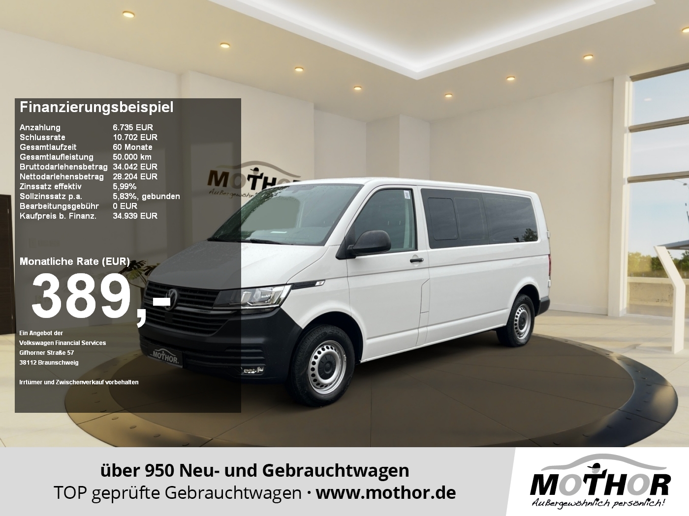 T6.1 Kombi lang 2.0 TDI Navigation via App