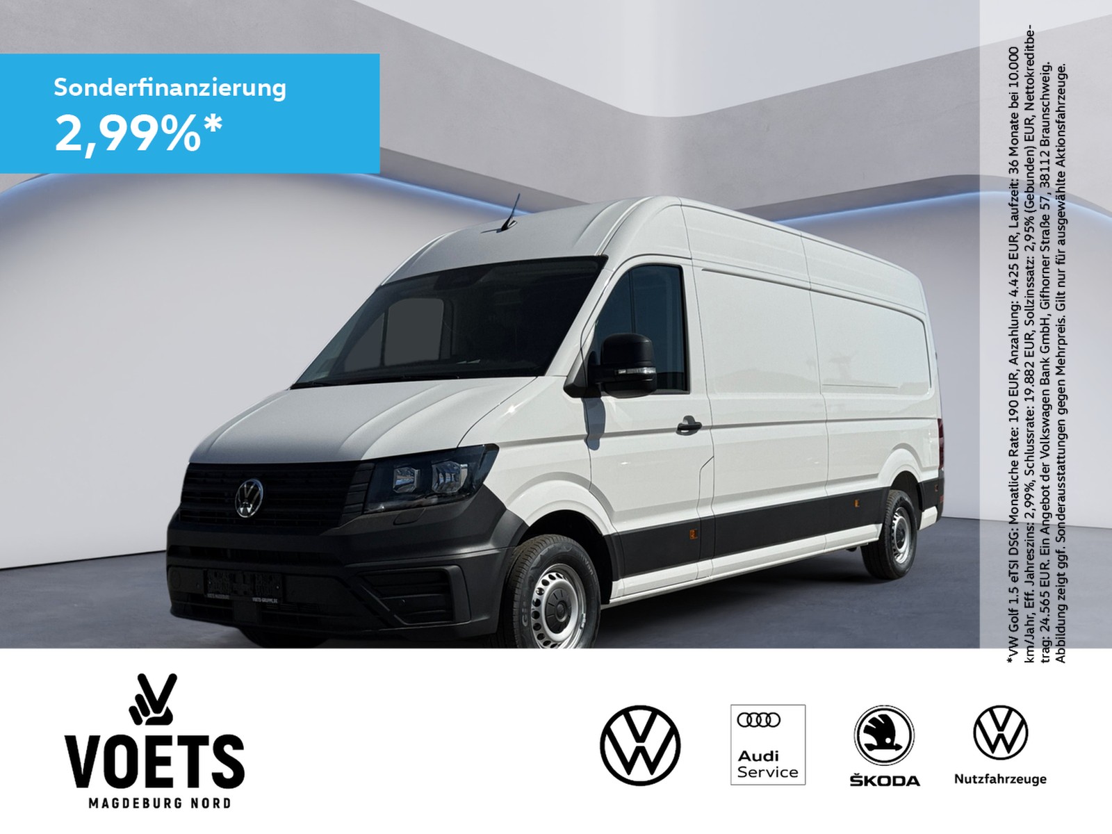 Crafter 2.0TDI DSG 4Motion Kasten 35 lang HD AHK