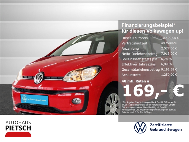 Volkswagen up 1.0 move Plus
