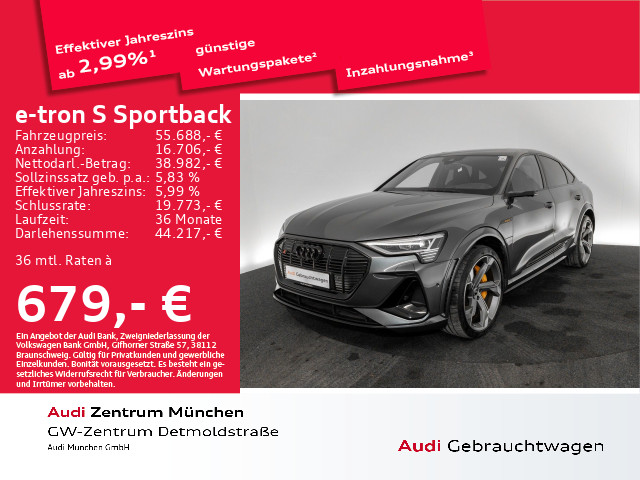 Audi e-tron S Sportback