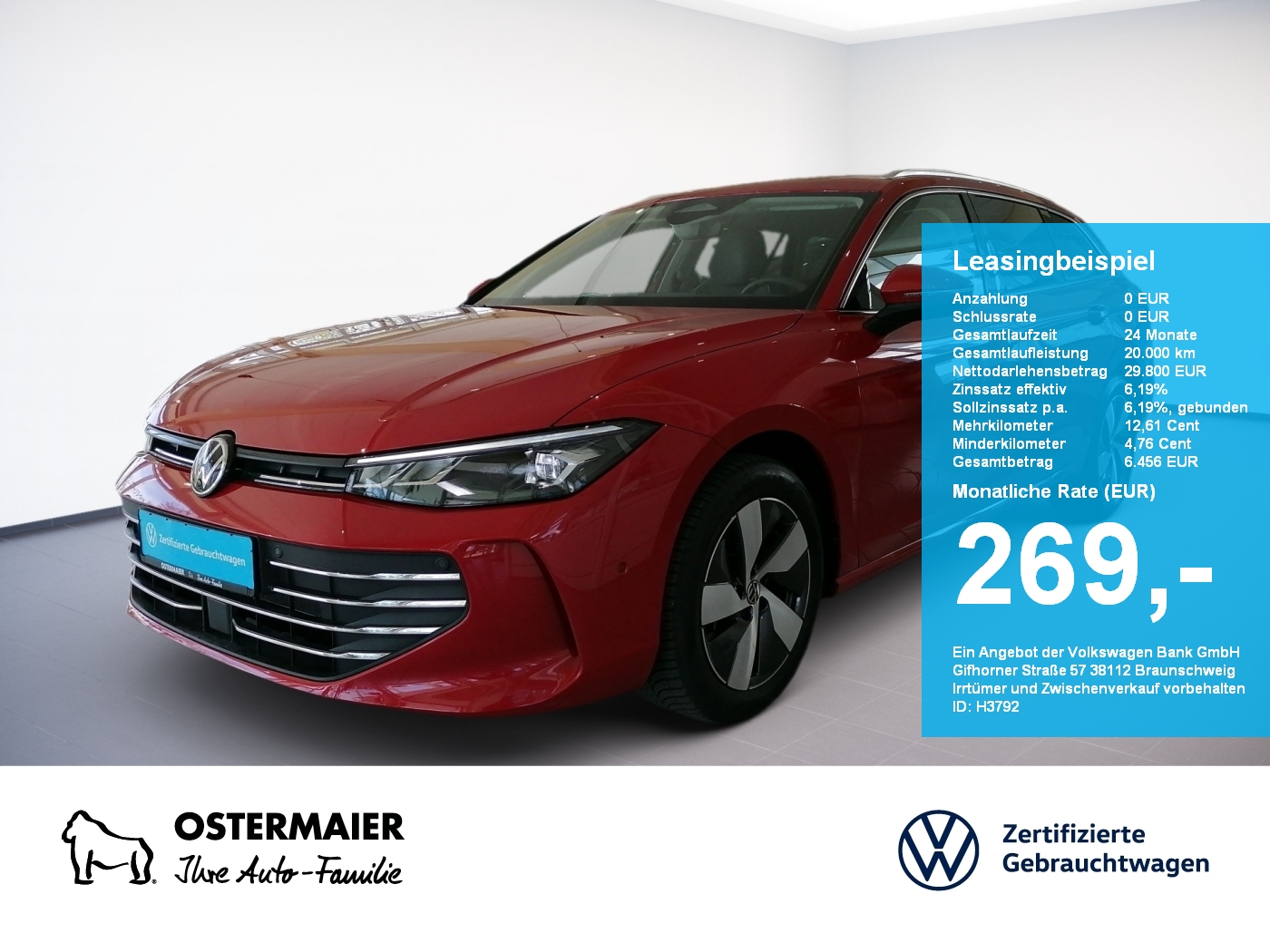 Volkswagen Passat Variant 1.5 BUSINESS eTSI 150PS AREA-VIEW VC LKRD-HZG