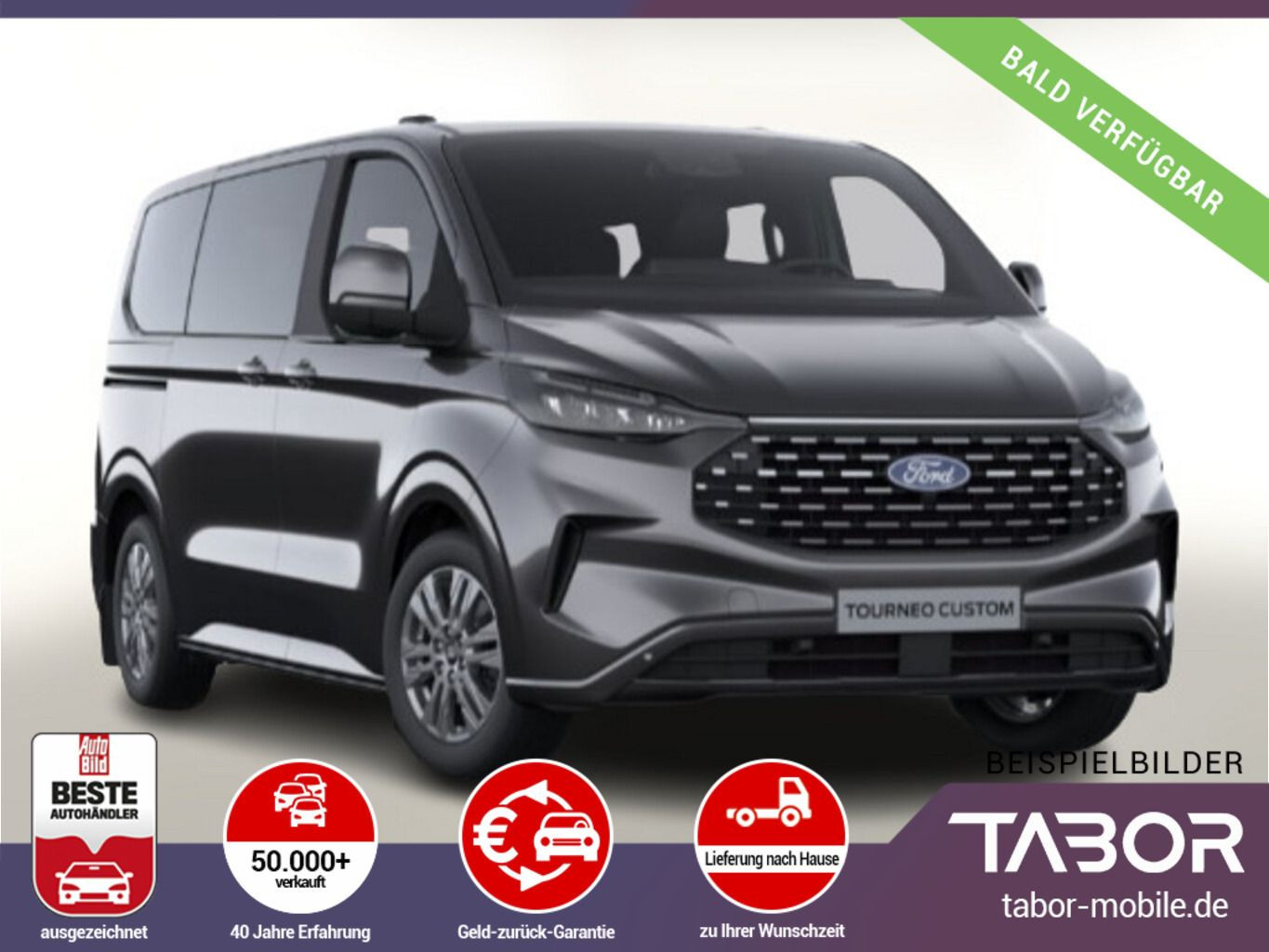 Tourneo Custom 2.0 TDCi 136 Aut Tit 320 L1 ACC
