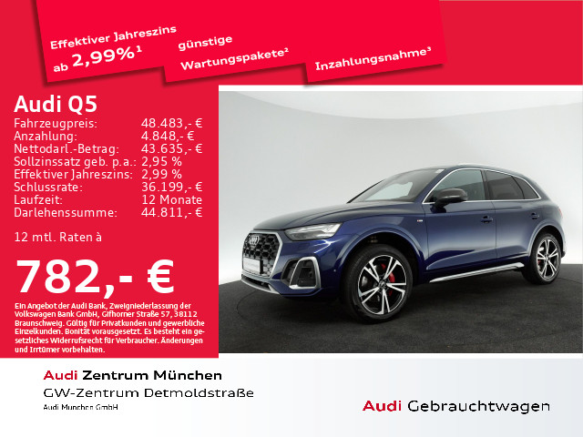 Audi Q5 55 TFSI e qu S line