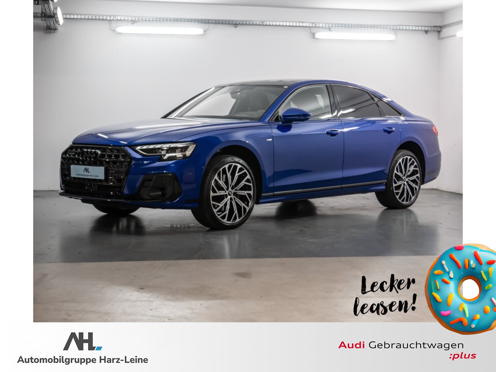 A8 50 TDI quattro S-line, Standheizung, Pano