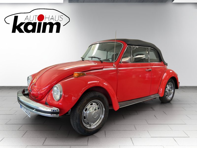 Käfer 1303 Cabrio+H-Kennzeichen+Chrom-Felgen