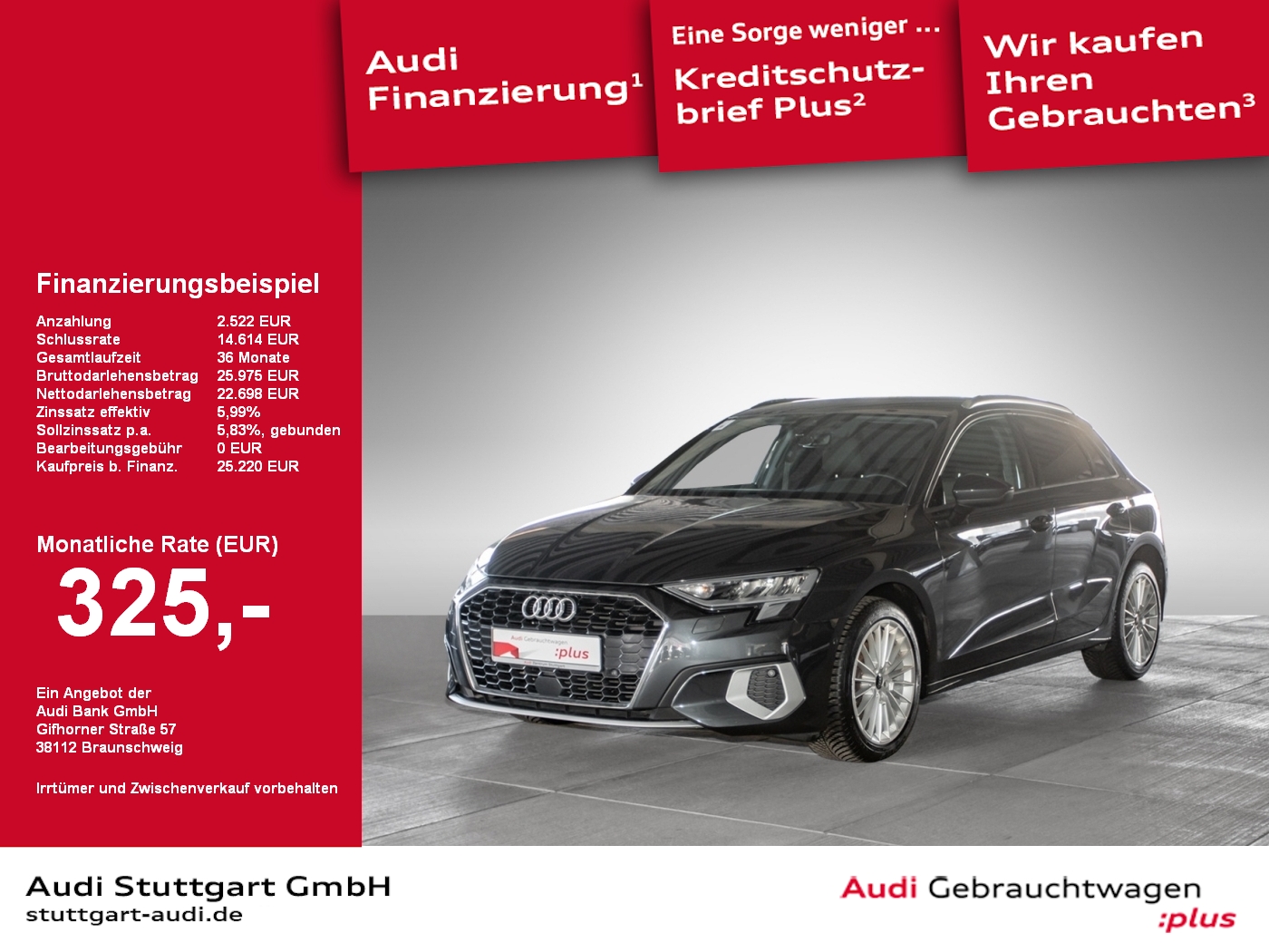 Audi A3 Sportback Advanced 35 TFSI