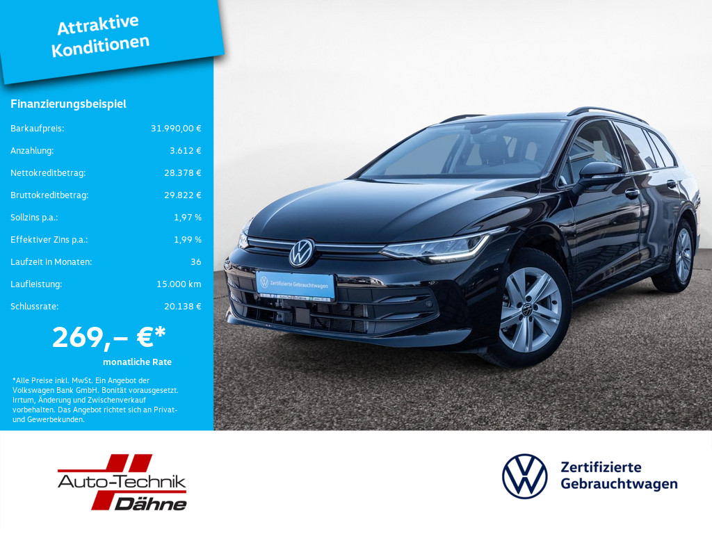 Golf VIII Variant 1.5 eTSI Life