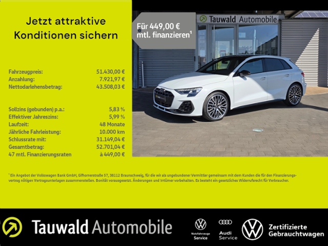 Audi S3 Sportback TFSI quattro 1