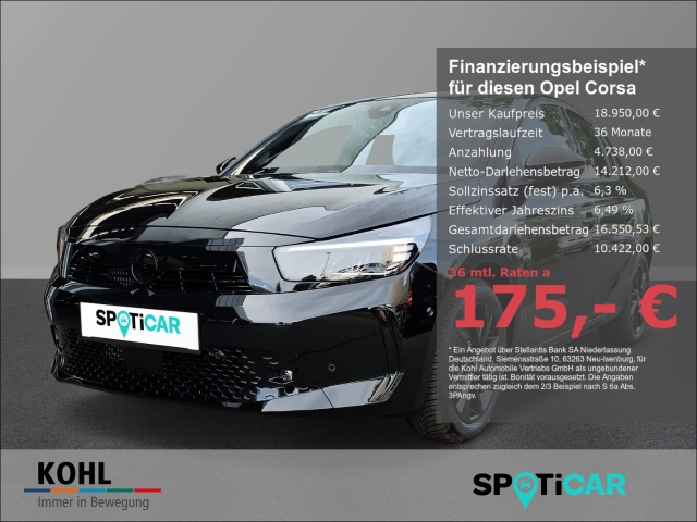 Corsa F GS 1.2 Turbo 100PS Navi LED Klimaautom