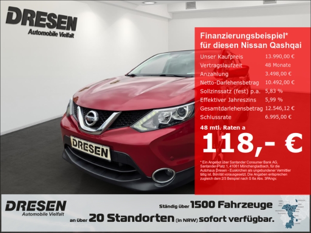 Nissan Qashqai 1.2 DIG-T N-Connecta Automatik