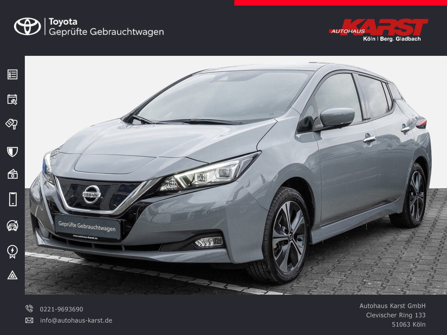 LEAF 62kWh e+ TEKNA NAVI, BOSE, 360KAM