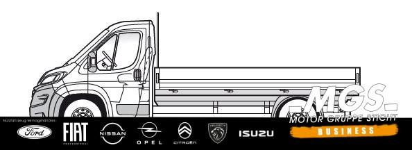 Ducato Maxi 35 L4 Pritsche #AHK #NAVI #LED
