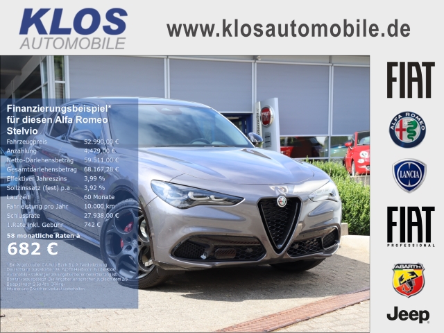 Alfa Romeo Stelvio 2.0 VELOCE TURBO 16V 280 AT8 Q4