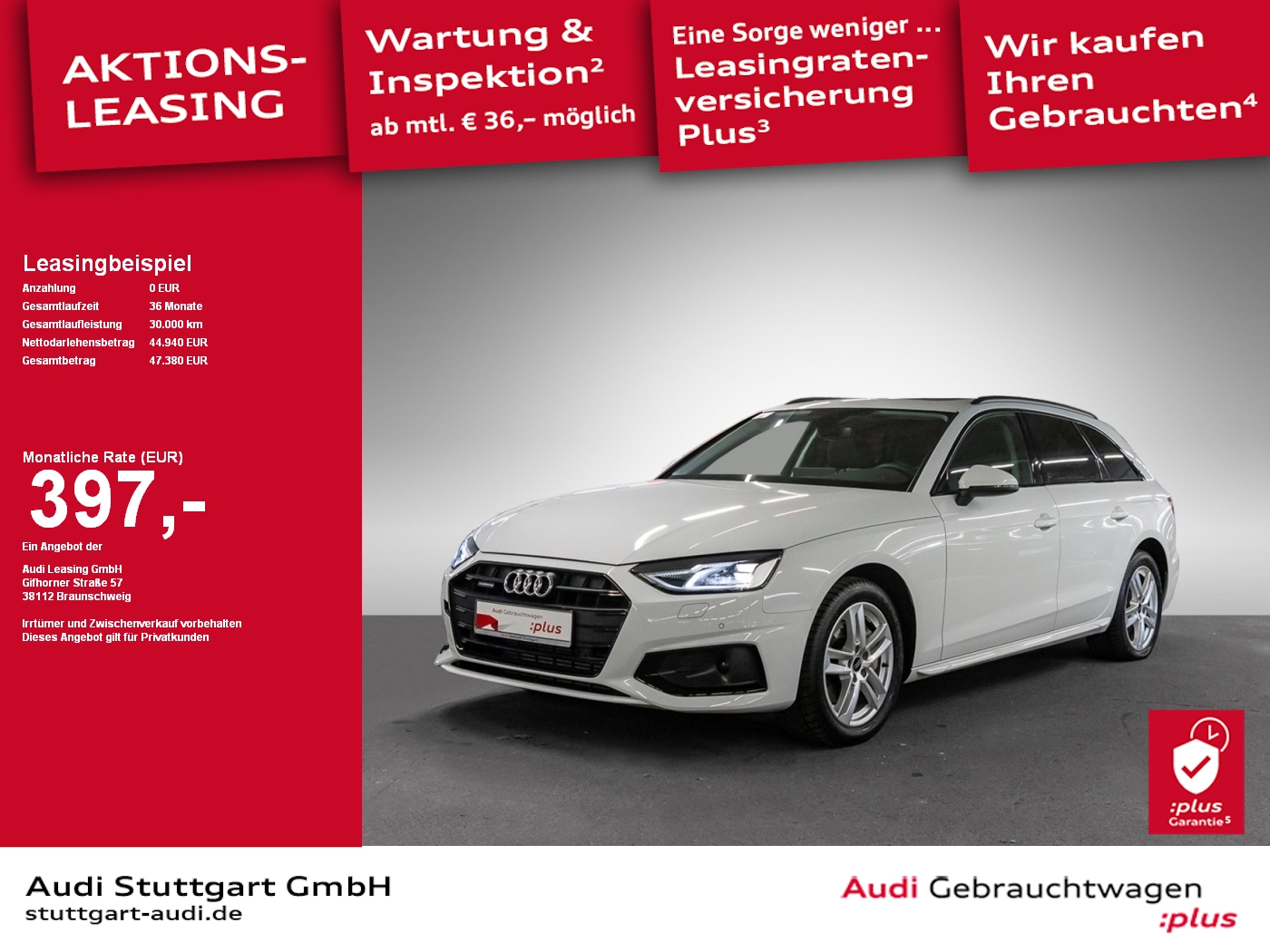 Audi A4 Avant advanced 40 TFSI quattro