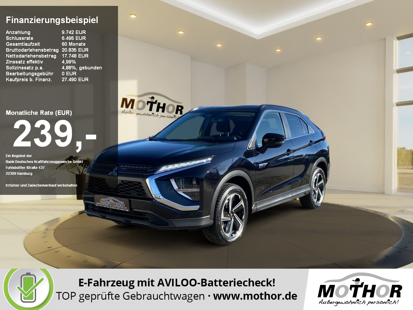 Mitsubishi Eclipse 2.4 MIVEC Cross BASIS