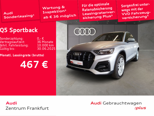 Audi Q5 Sportback 45 TFSI quattro advanced VC
