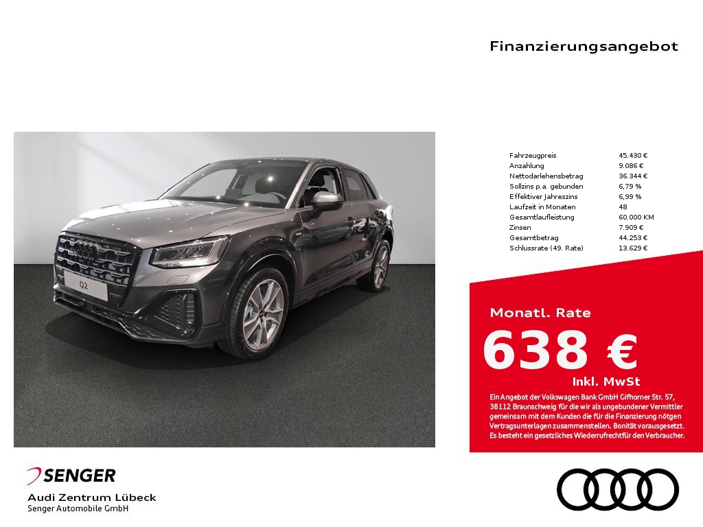Audi Q2 S line 35 TFSI Optik-Paket