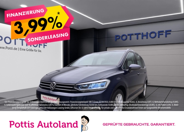 Touran 1.5 TSI DSG HIGHLINE PANO AHK NAVI ACC PDC