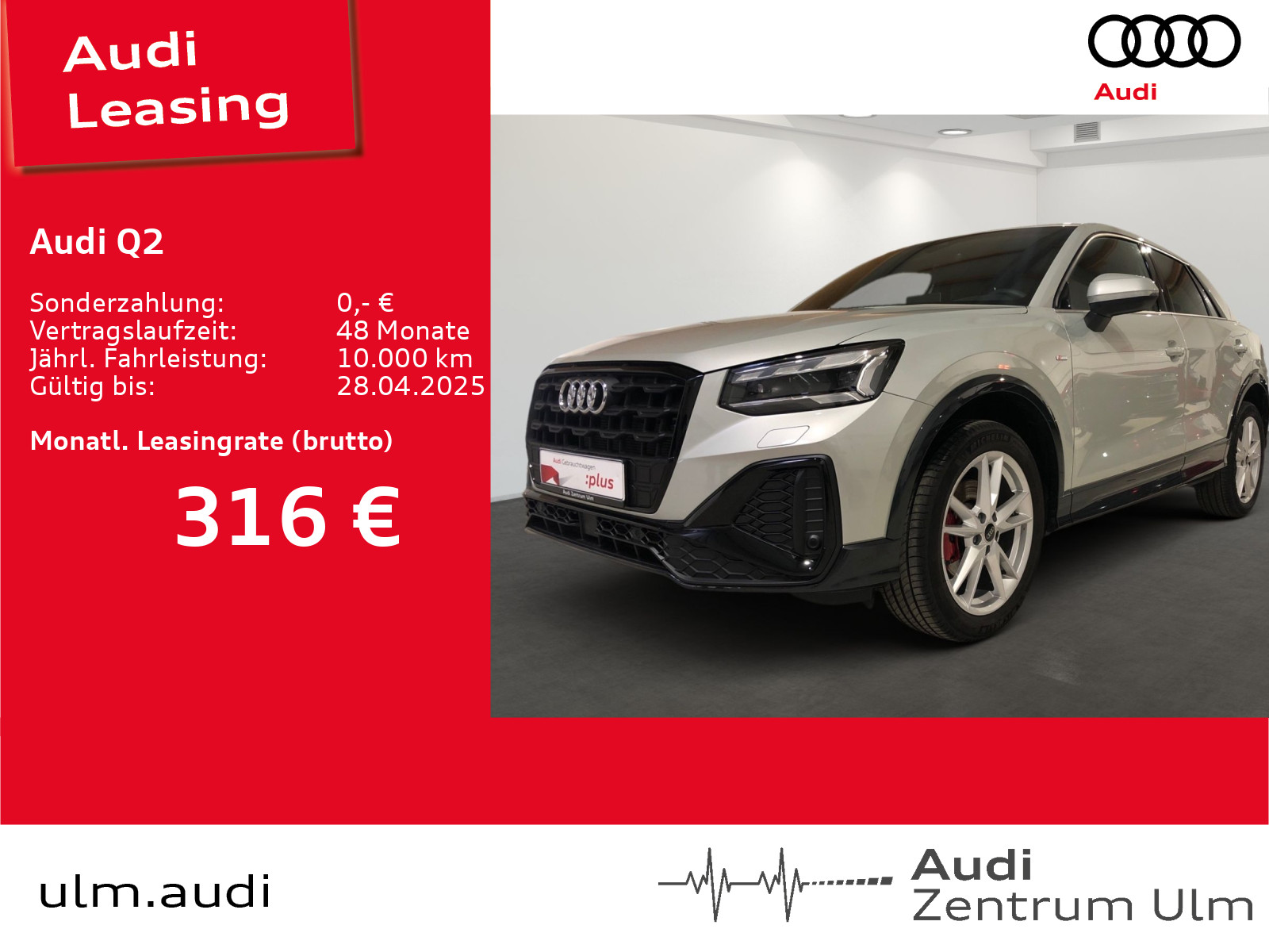 Q2 S line 35 TDI S tronic AHK NAV R-KAM E-KLAPPE