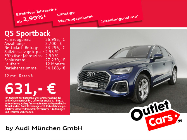Audi Q5 Sportback 50 TFSI e qu S line