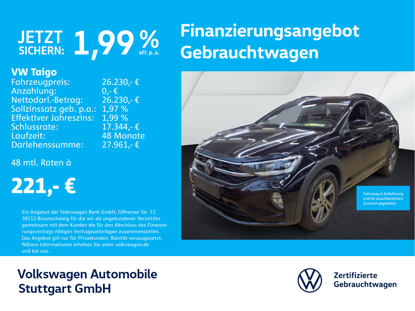 Volkswagen Taigo 1.5 TSI R-Line