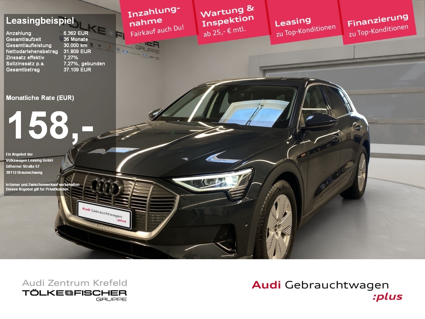 Audi e-tron 50 quattro basis KlimaA