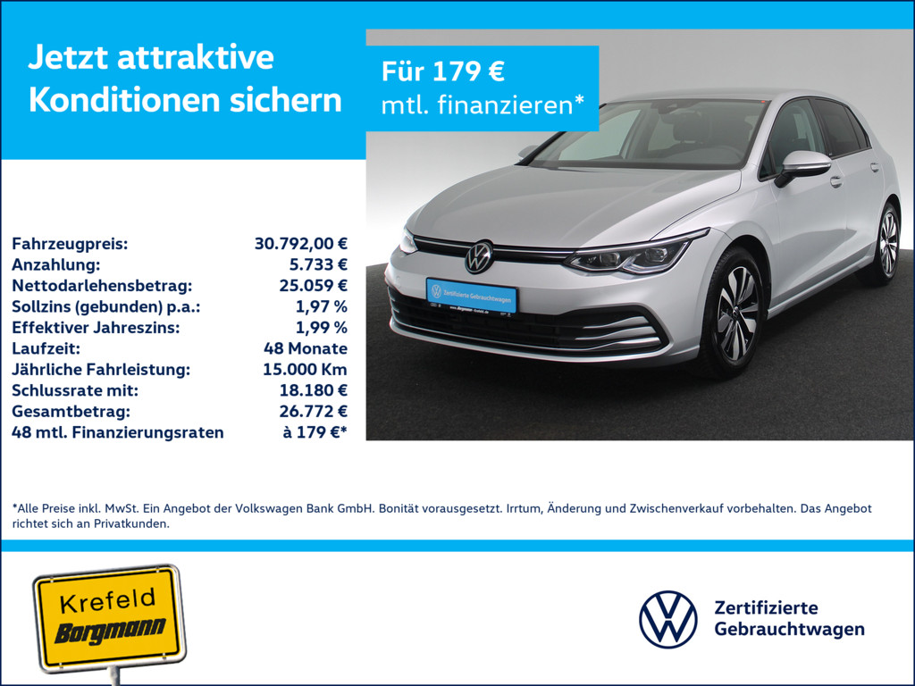 Golf VIII 1.5 eTSI Move