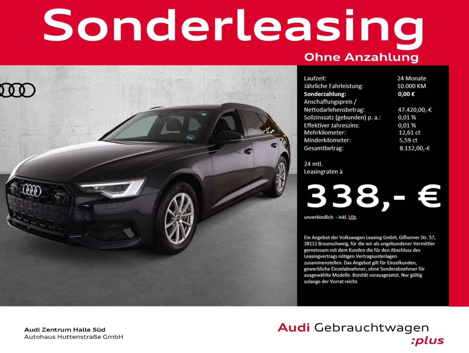 A6 Avant 35 TDI advanced MATRIX LEDER PANO AHK
