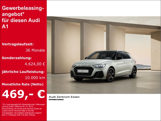 A1 SPORTBACK 40 TFSI S LINE LED NAVI SONOS