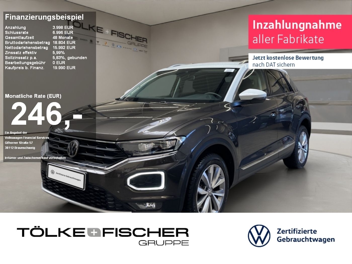 Volkswagen T-Roc 1.5 TSI Style DynLicht